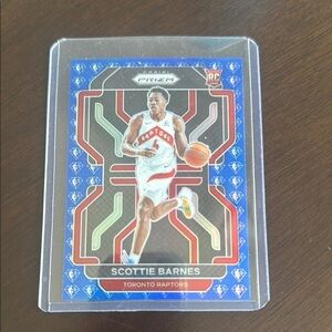 Scottie Barnes Prizm Rookie Card